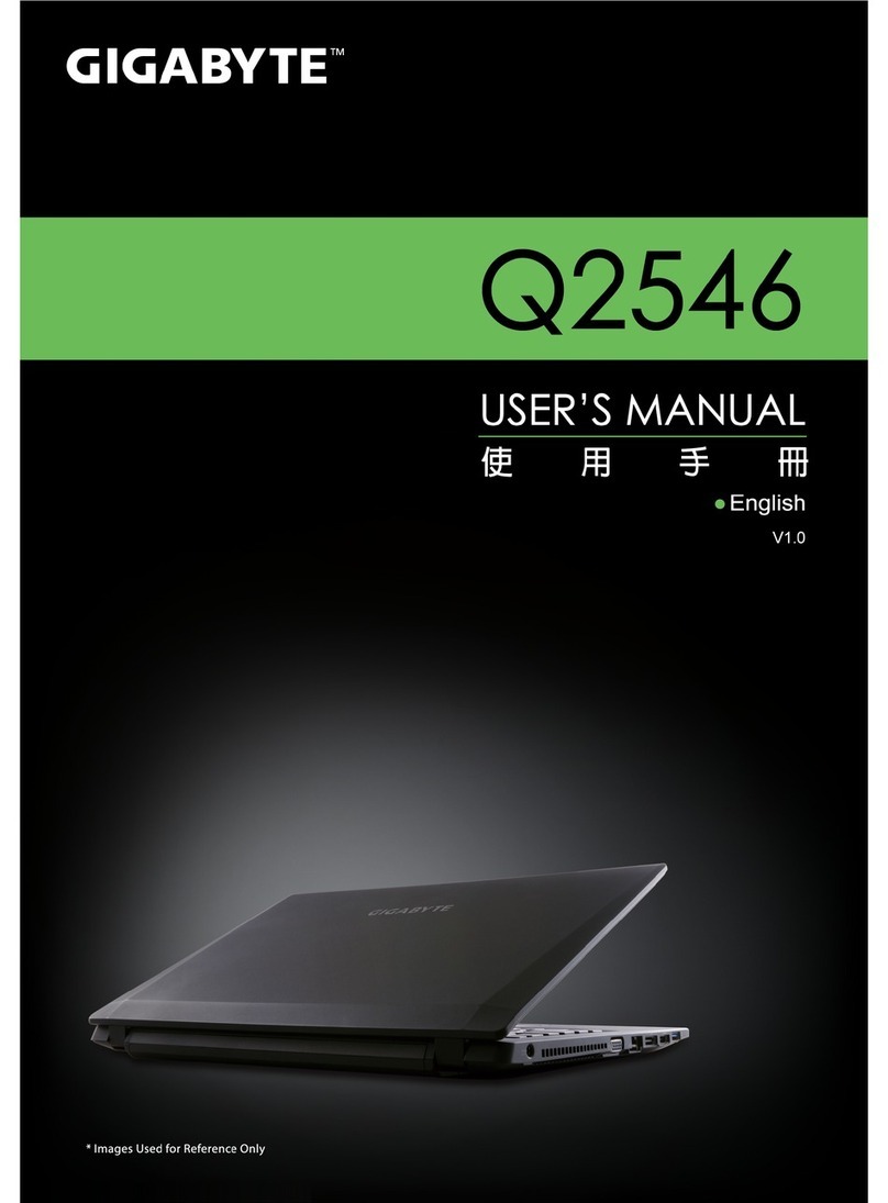 Gigabyte Q2546N User manual