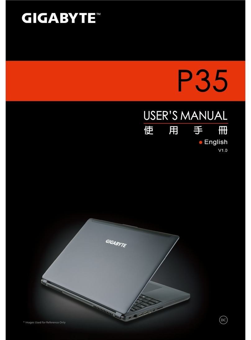 Gigabyte P35K User manual