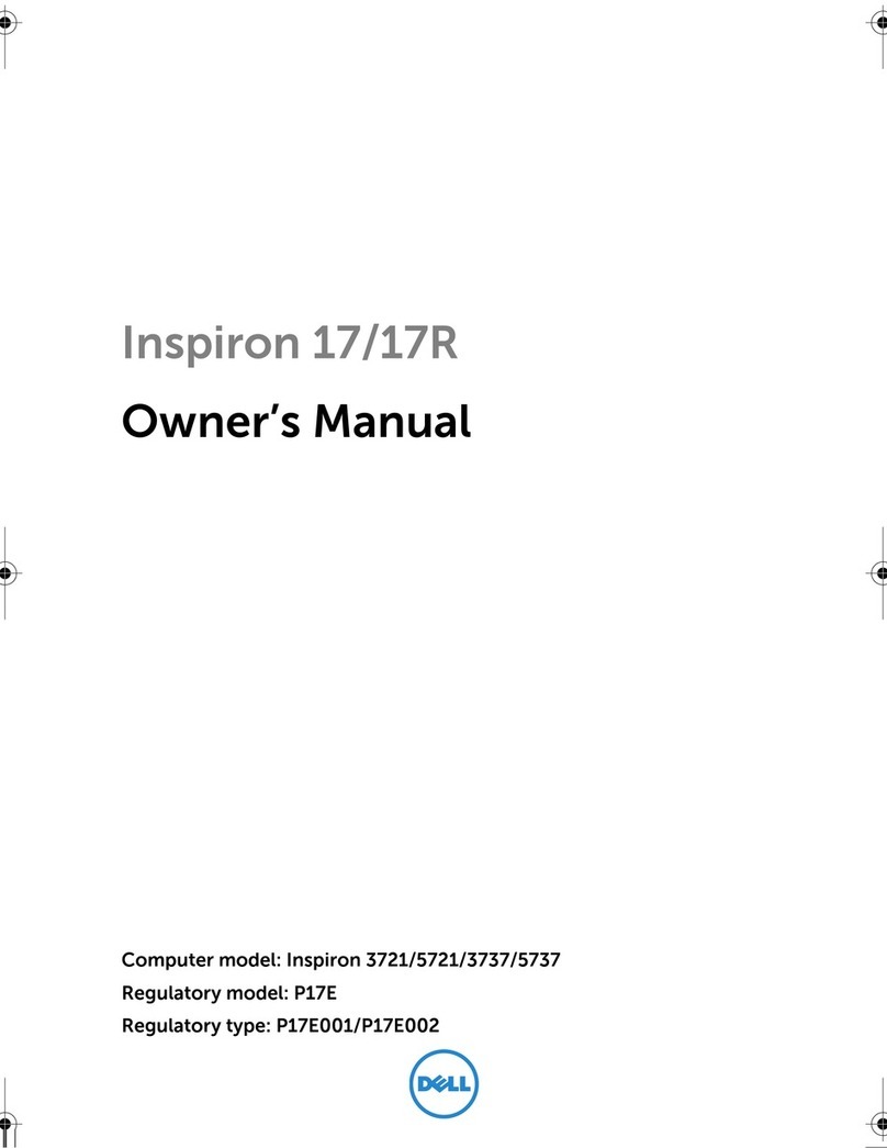 Dell Inspiron 17R 5737 User manual