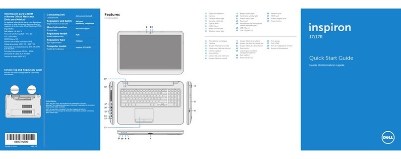 Dell Inspiron 17R 5737 User manual