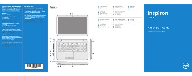 Dell Inspiron 17R 5737 User manual
