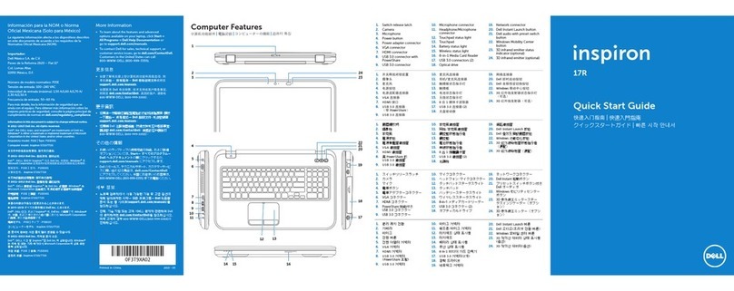 Dell Inspiron 17R 5720 User manual