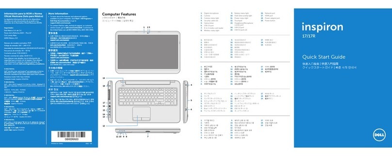 Dell Inspiron 17 3721 User manual