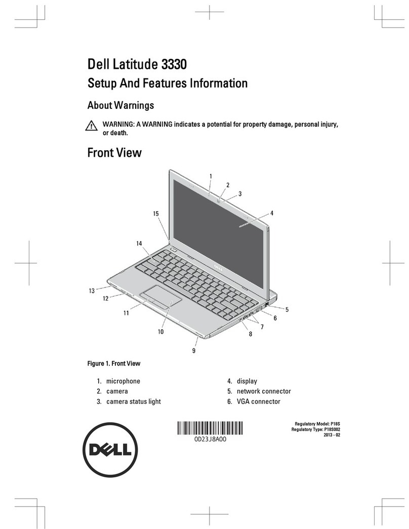 Dell 3330 Setup and features information