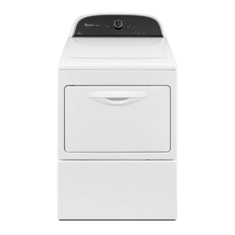 Whirlpool WED5500BW Installation Whirlpool WED5500BW Installation