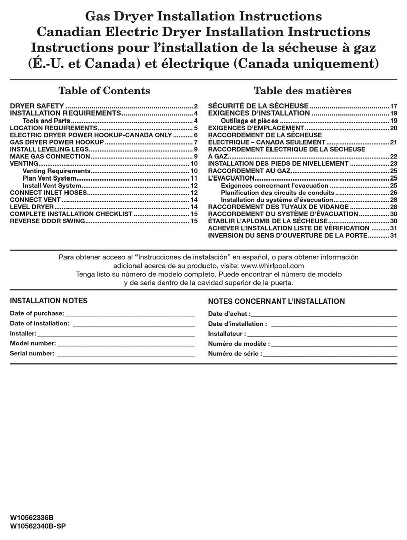 Maytag MGDB700BW User manual Maytag MGDB700BW User manual