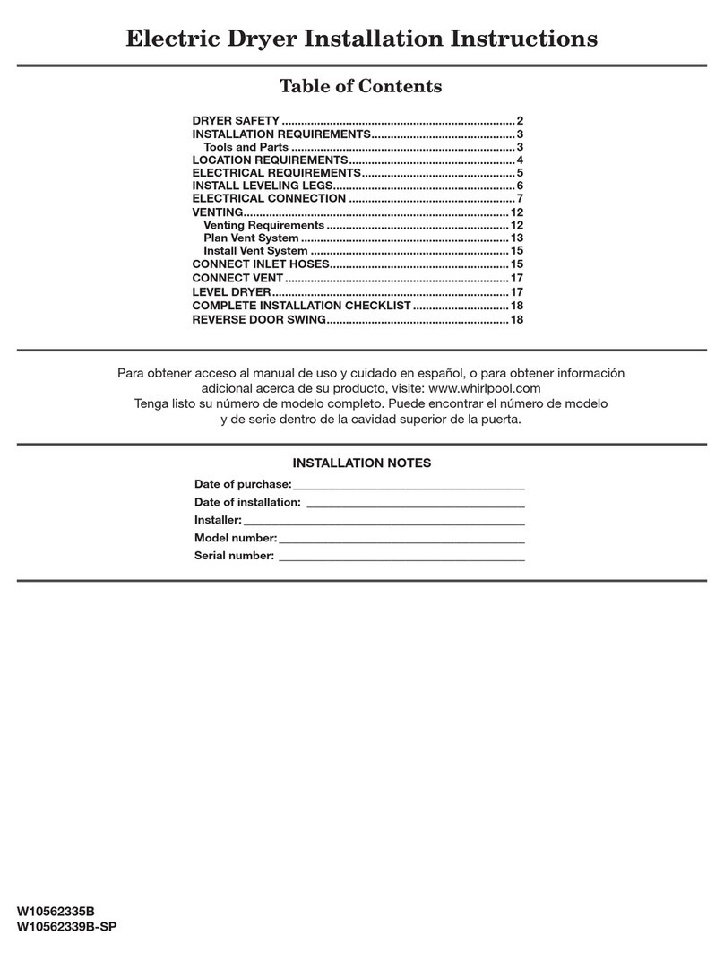 Maytag MEDB700BW User manual