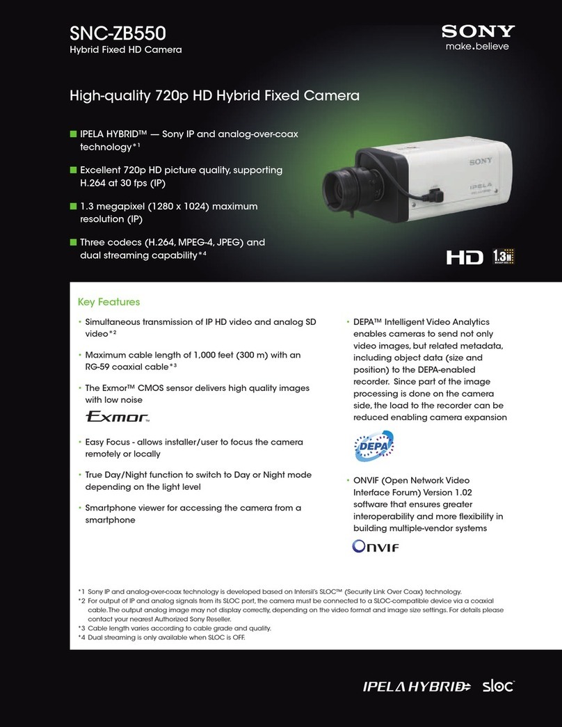 Sony SNC-ZB550 User manual