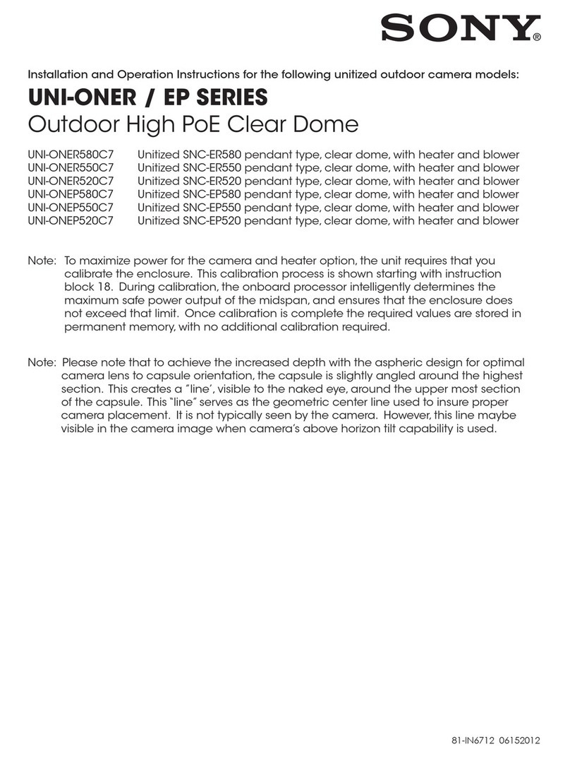 Sony UNIONEP520C7 User manual