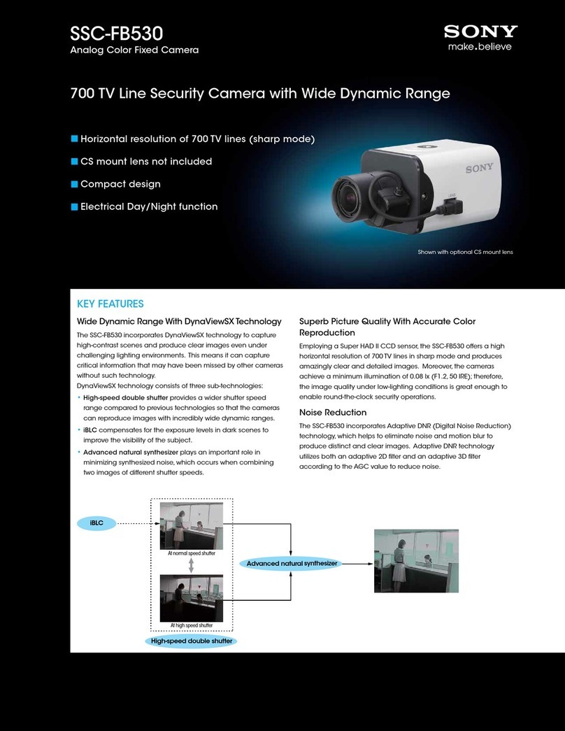 Sony SSCFB530 User manual Sony SSCFB530 User manual