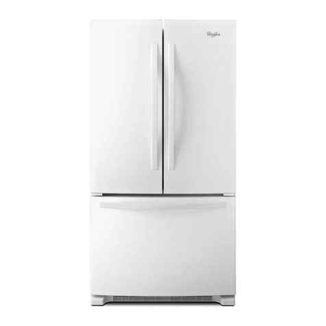 Whirlpool WRF535SMBB Dimension Guide