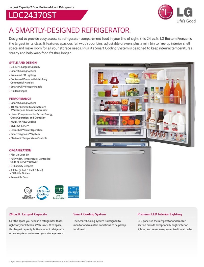 LG LDC24370ST specification LG LDC24370ST specification