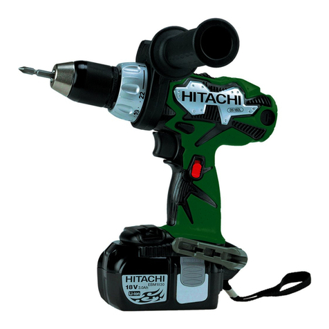 Hitachi DV 18DL parts list