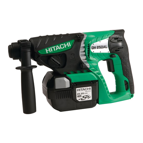 Hitachi DH25DAL parts list