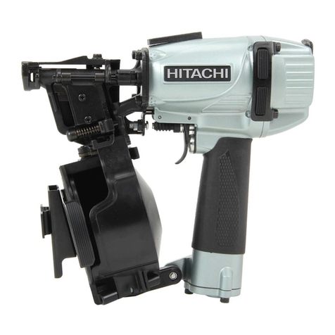 Hitachi NV45AE - Coil Roofing Nailer User manual