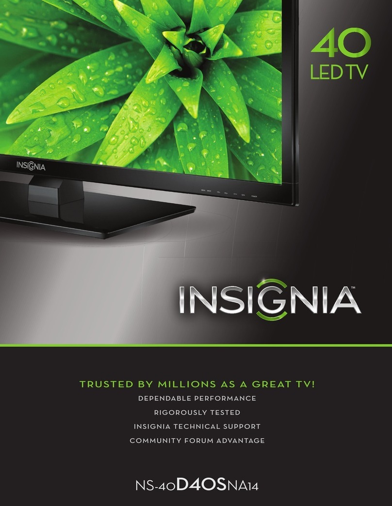 Insignia NS-40D40SNA14 User manual