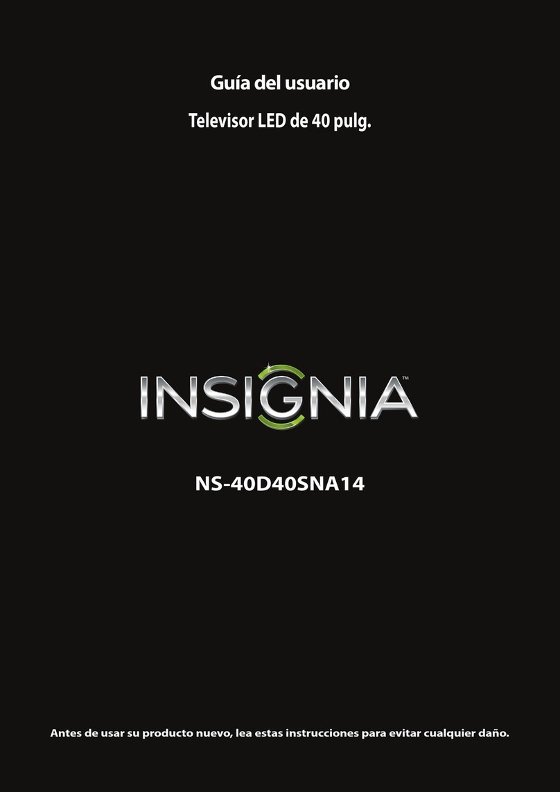 Insignia NS-40D40SNA14 Quick start guide