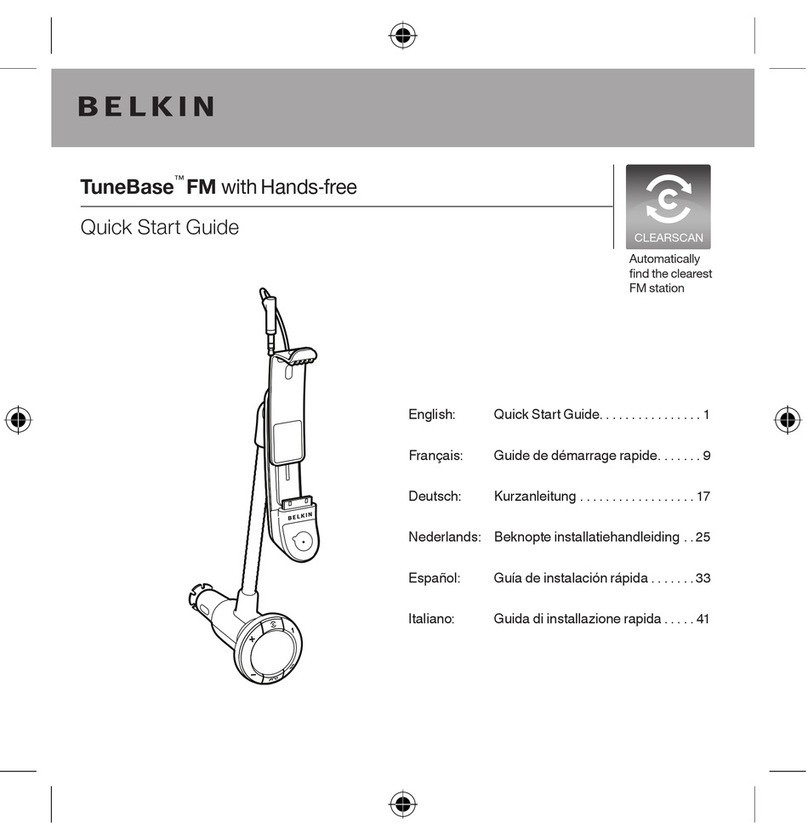 Belkin F8Z441TT quick start guide
