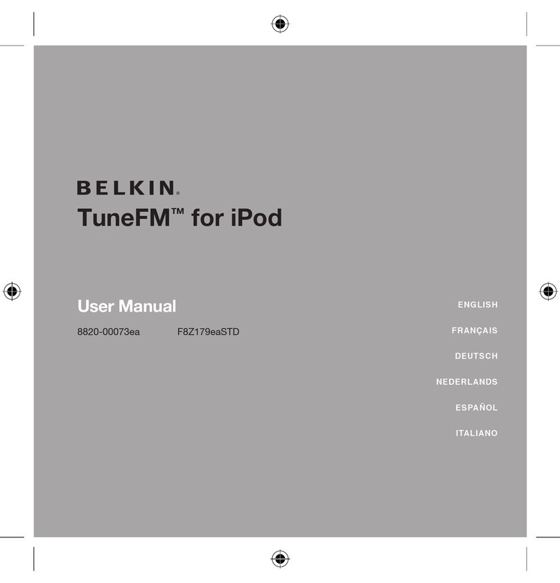 Belkin F8Z179TTP User manual