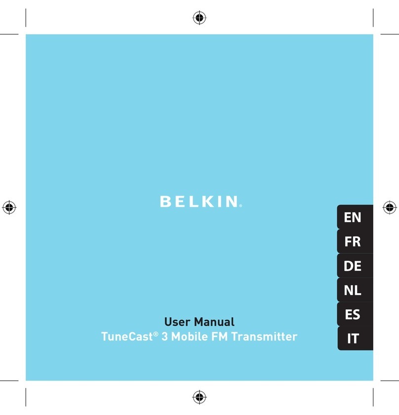 Belkin F8M010TT user manual