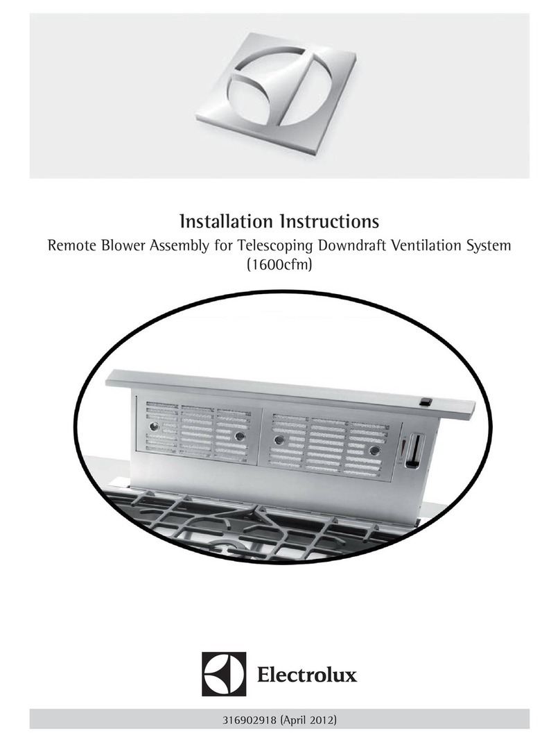 Electrolux EI16DDPRKS installation instructions