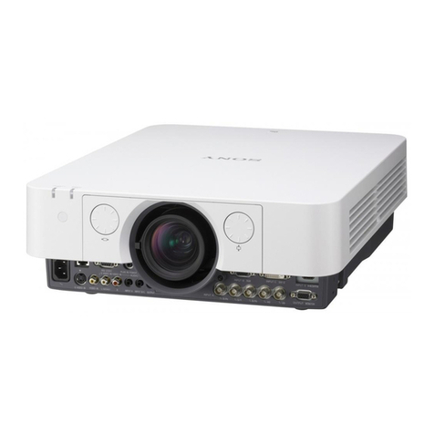 Sony VPLFH31/B operating instructions