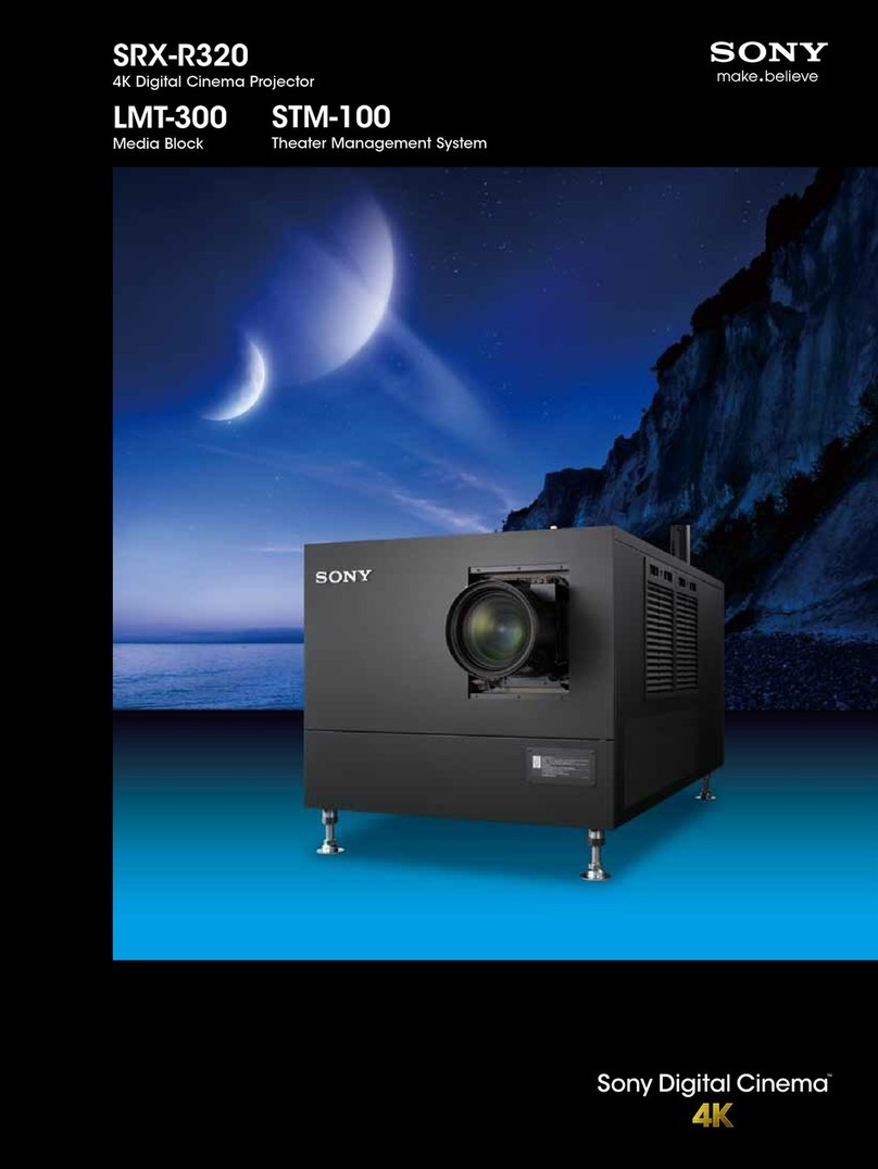 Sony SRX-R320P User manual