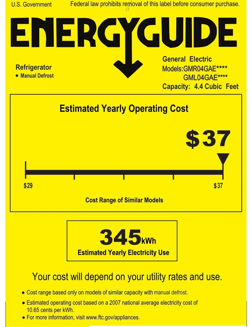 GE GML04GAEBS User manual GE GML04GAEBS User manual
