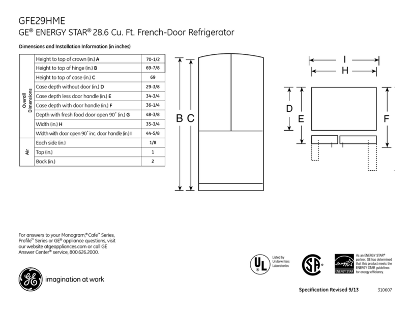 GE GFE29HMEES Manual