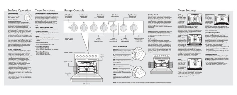 Viking RVGR330 Quick reference guide