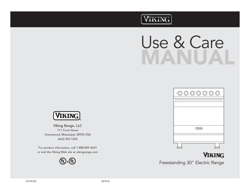 Viking RVER330 User manual
