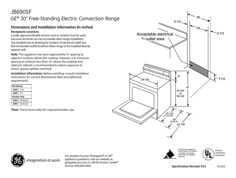 GE JB690SFSS Manual