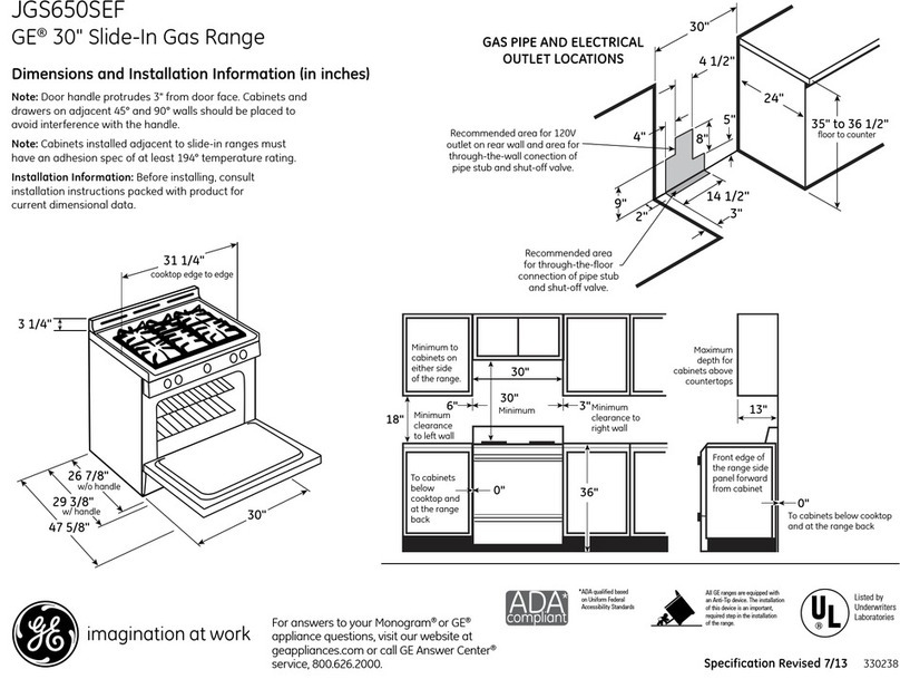 GE JGS650SEFSS Manual