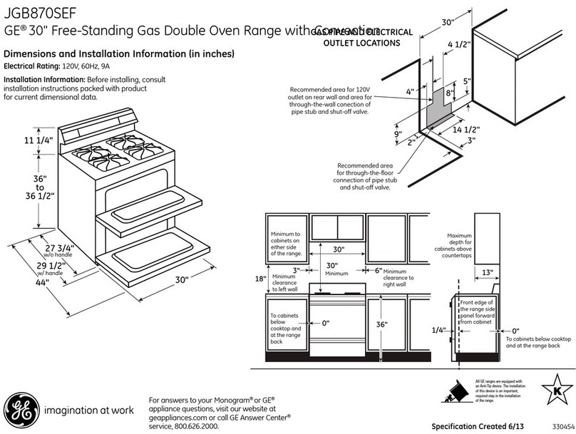 GE JGB870SEFSS Manual