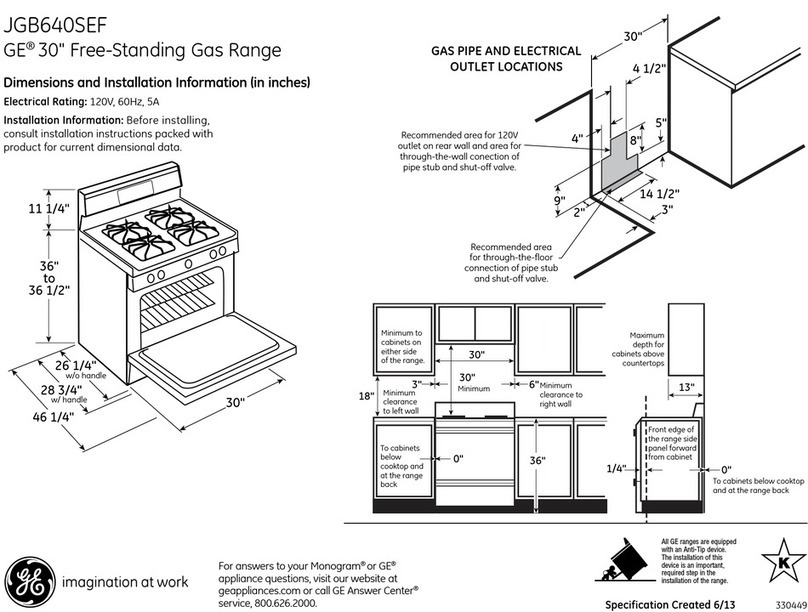 GE JGB640SEFSS Manual