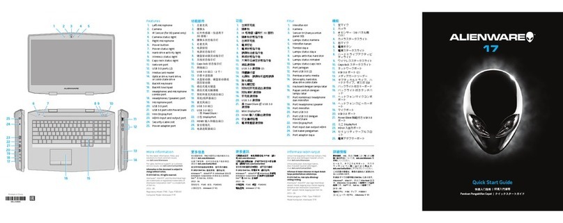 Dell Alienware 17 User manual