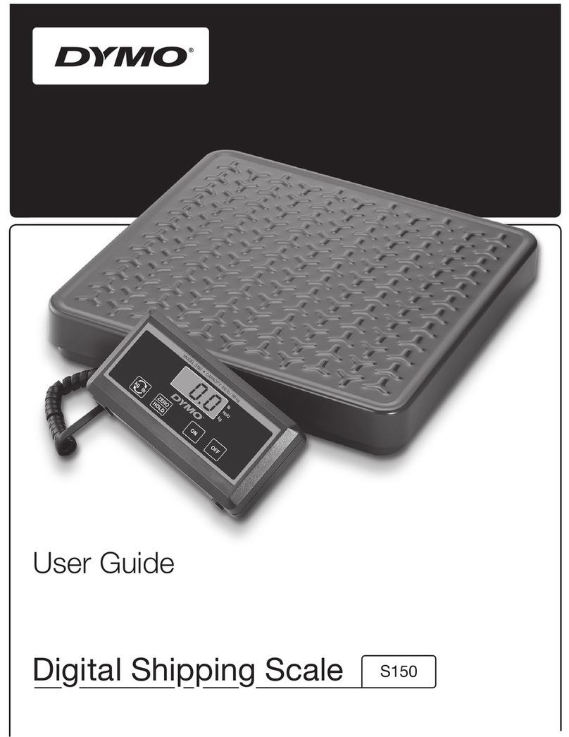 Dymo DYMO S150 Digital Shipping Scale and 4XL Label... User manual