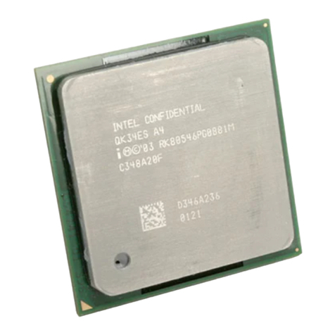 Intel SL8K2 - Pentium 4 3.20EGHz 800MHz 1MB Socket 478... User manual