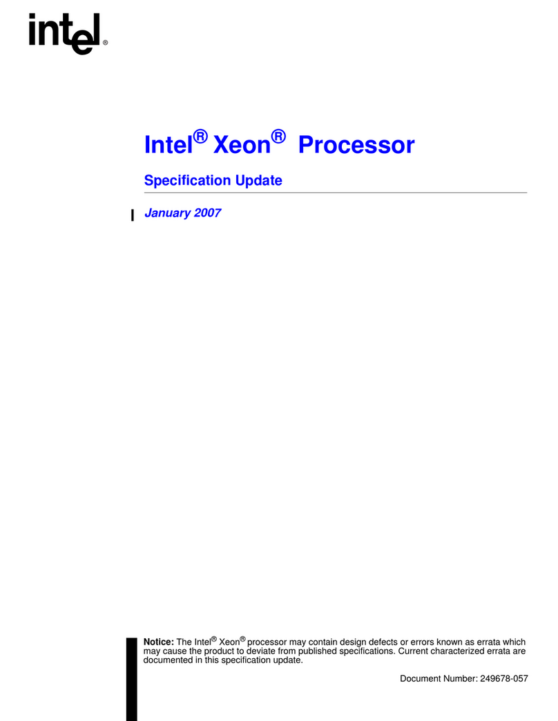 Intel SL6NQ - Xeon 2.4 GHz/533MHz/512 KB CPU Processor... User manual