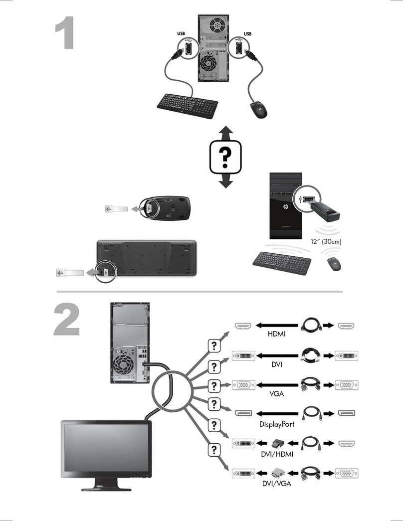HP 100-000 Quick setup guide