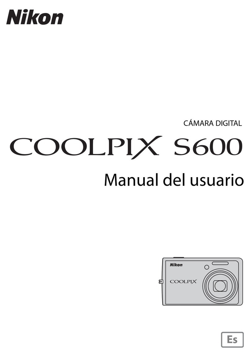 Nikon S600 - Coolpix 10MP Digital Camera User guide