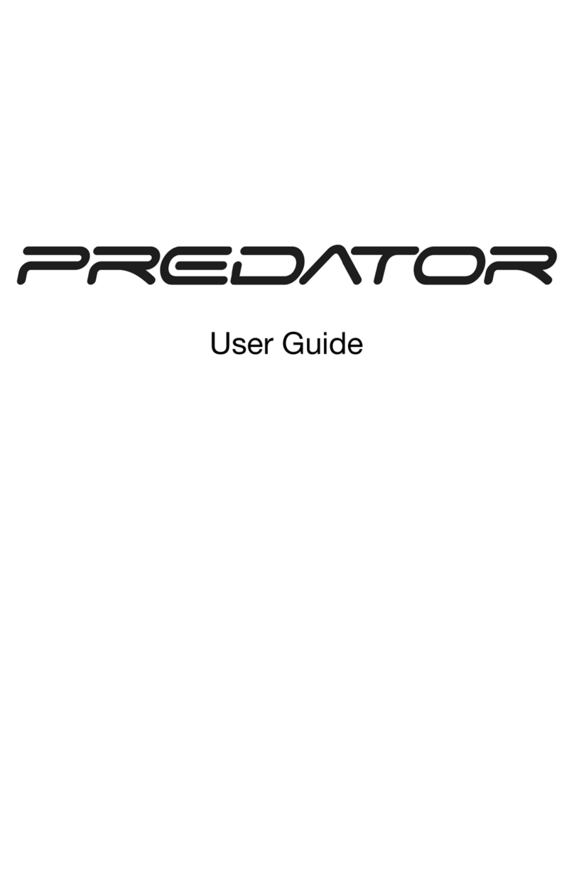 Acer Predator G5920 User manual