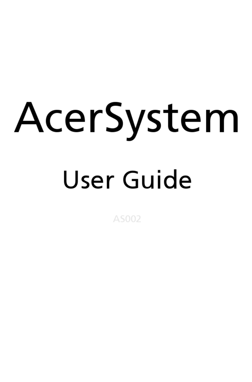 Acer Aspire Z1220 User manual