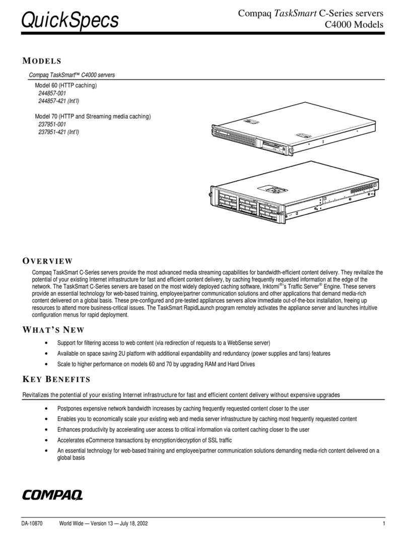 Compaq 244857-001 - TaskSmart - C4000 Model... User manual