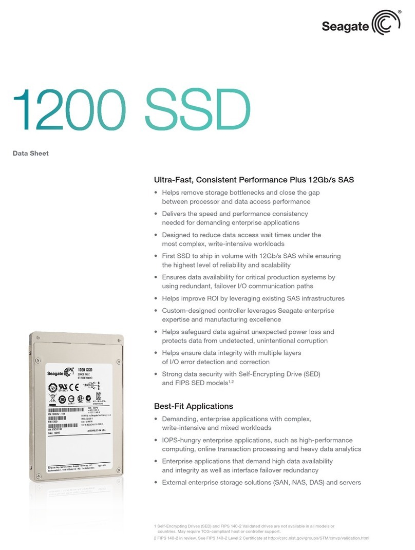 Seagate 1200 SSD User manual Seagate 1200 SSD User manual