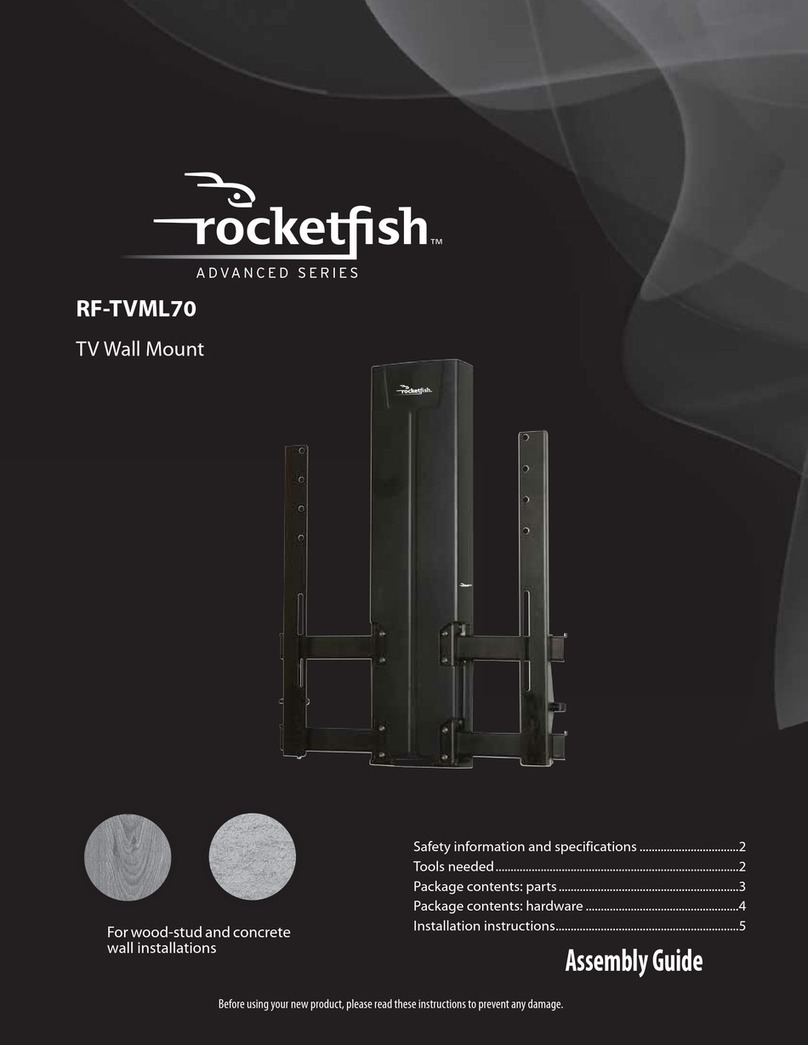 Rocket Fish RF-TVML70 User manual