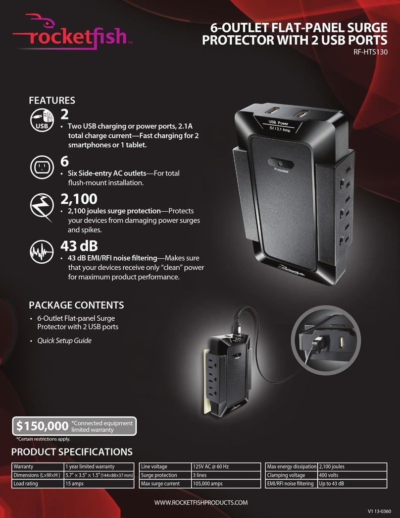 Rocket Fish RF-HTS130 Package Contents