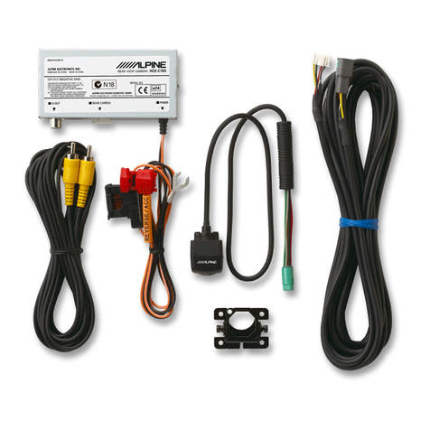Alpine HCE-C155 User manual