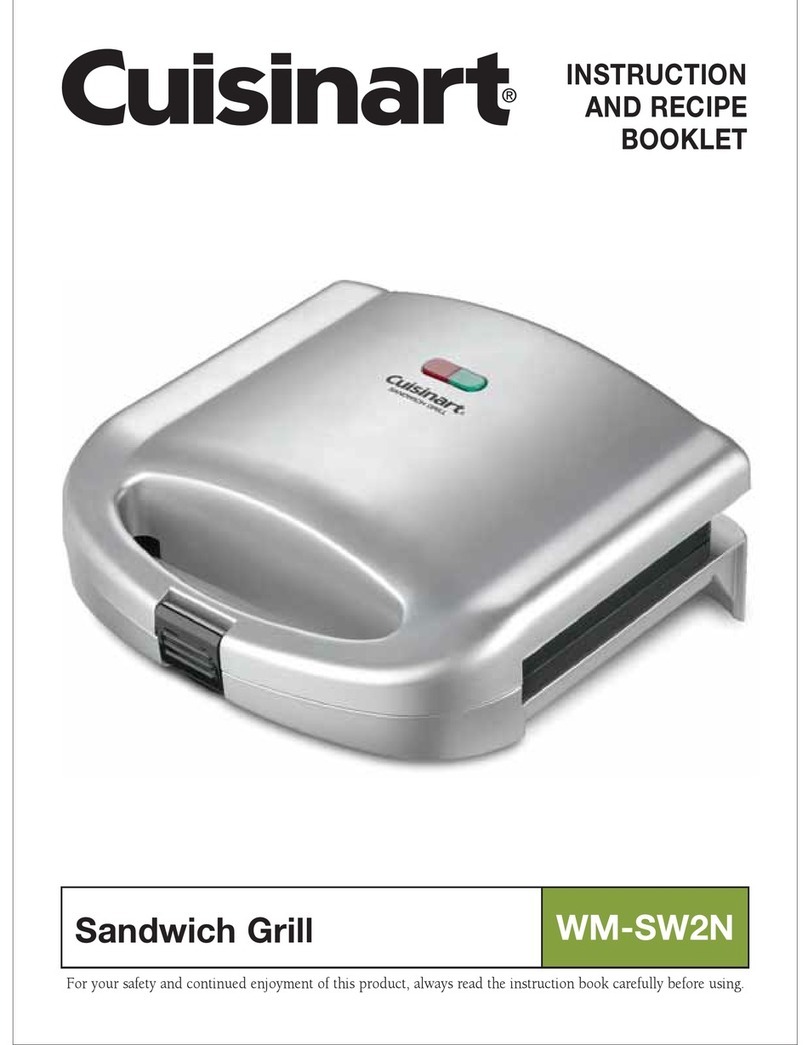 Cuisinart WM-SW2N Service manual