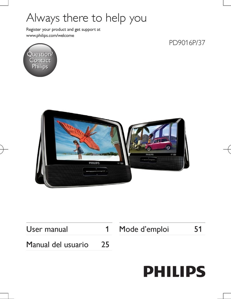Philips PD9016P User manual